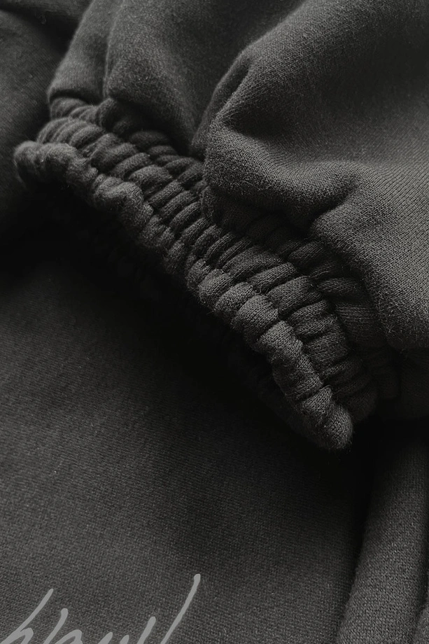 Spodnie dresowe męskie Baggy Mass DNM Authentic czarne