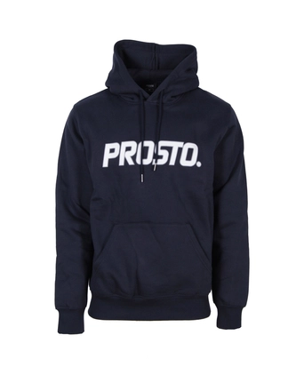 Bluza męska z kapturem Prosto Klasyk Sweer hoodie granatowa