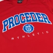 Koszulka męska T-shirt Chada Proceder Athletic czerwona