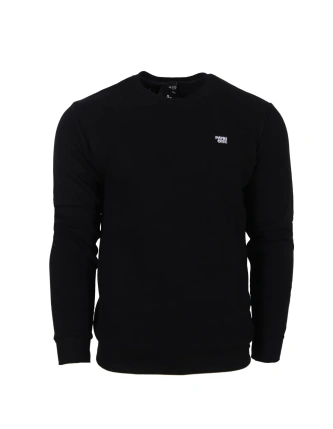 Bluza męska klasyczna Patriotic CLS Mini App crewneck czarna
