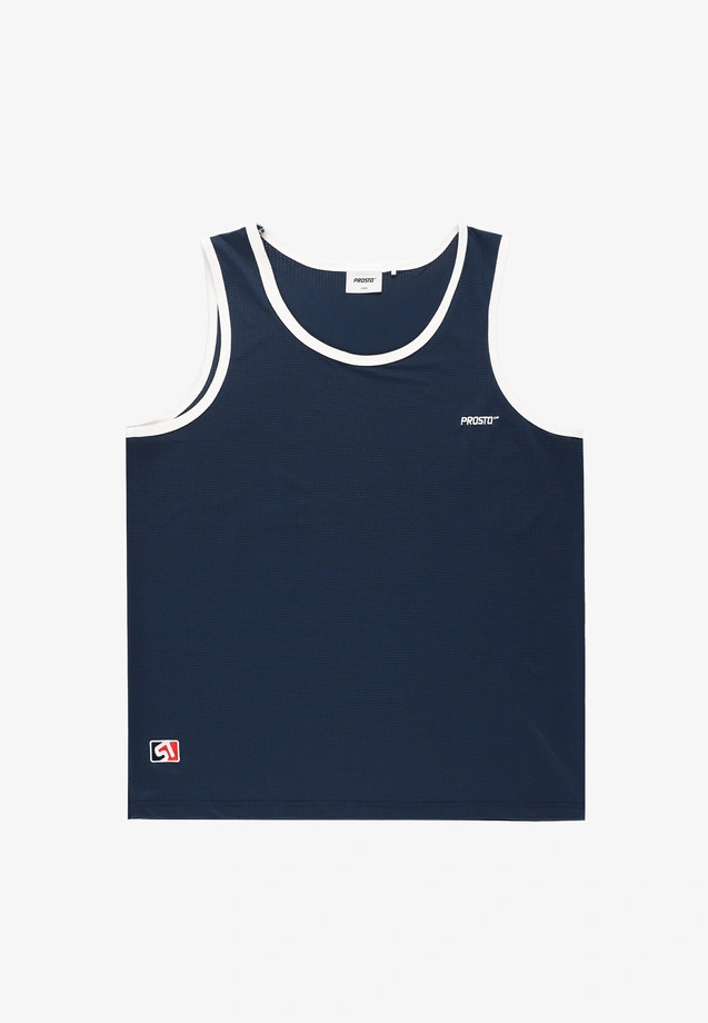 Koszulka męska Tank Top Prosto ST granatowa