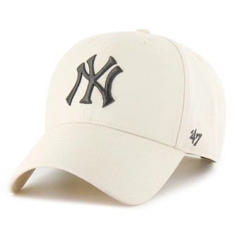 Czapka z daszkiem 47 Brand New York Yankees Snapback MVP kremowa grafitowa