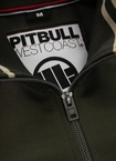 Komplet dresowy męski Pitbull Pit Bull Tape Logo 25 Trackjacket zielona