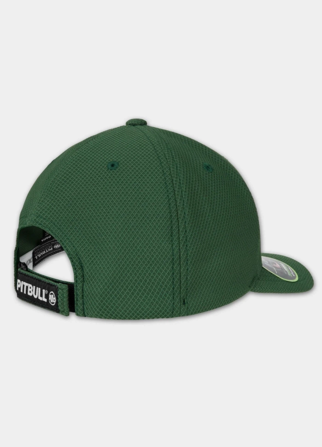 Czapka z daszkiem Snapback Pit Bull Hybrid Logo zielona