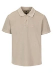 Koszulka męska Polo Pitbull Pique Small Logo Washed beżowa