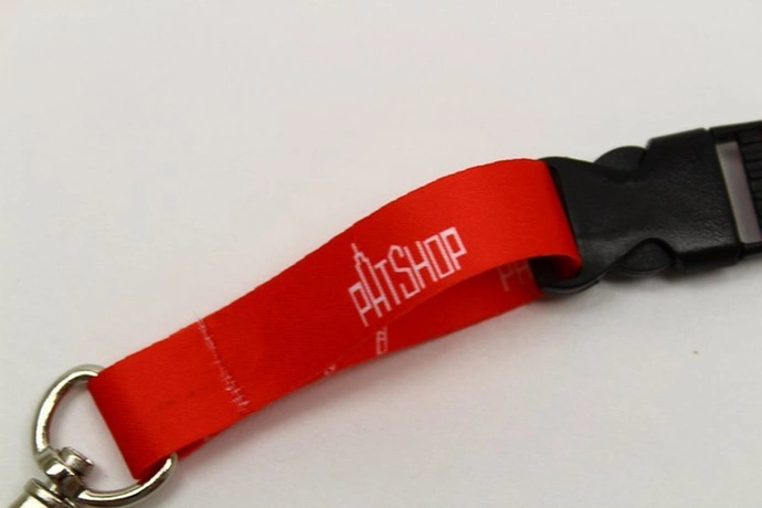 Smycz Patshop red