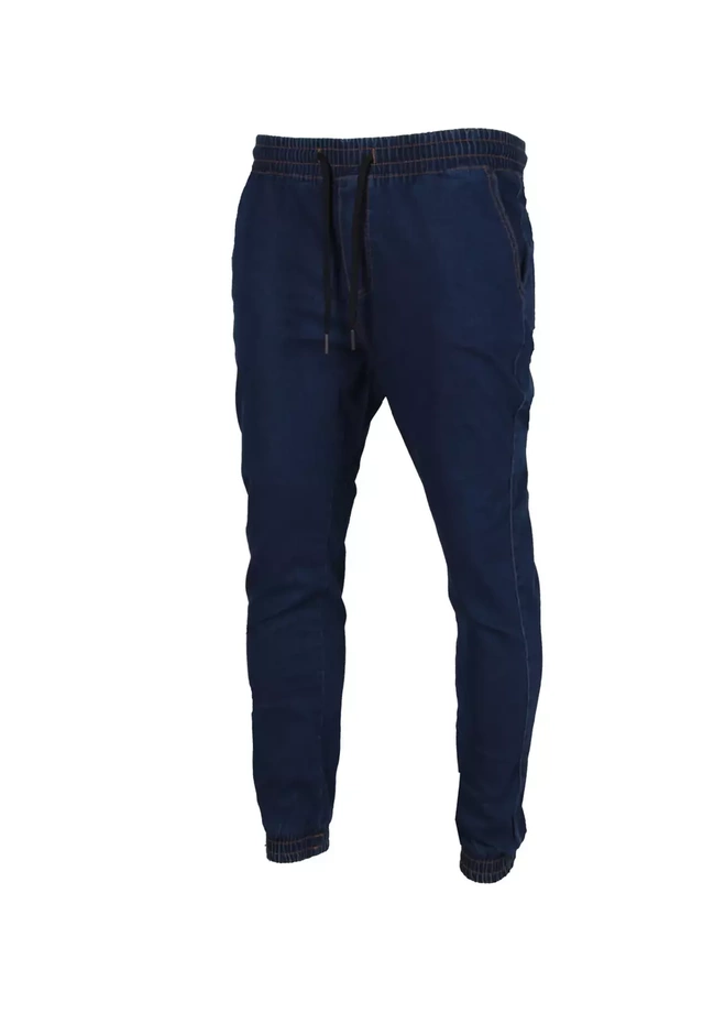 Spodnie męskie jogger Moro Sport Blue Moro Jeans Pocket 3D Effect granatowe
