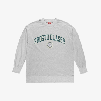 Koszulka Longsleeve damski Prosto Klasyk Gail szary