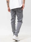 Spodnie męskie Jeans Jigga Wear Mini Haft Logo szare