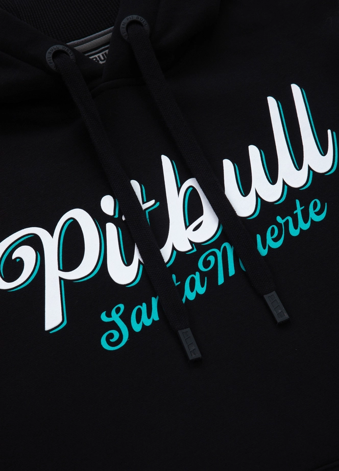 Bluza męska z kapturem Pitbull Pit Bull Santa Muerte hooded czarna