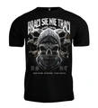 Koszulka męska T-shirt Public Enemy BSNT Czaszki Hooligans Hardcore czarna