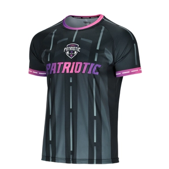 Koszulka męska T-shirt Patriotic La Football fioletowa