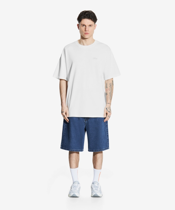 Spodenki męskie jeansowe Prosto Shizzo Baggy niebieskie