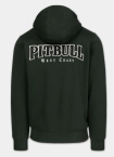 Bluza męska rozpinana z kapturem Pit Bull Ruffin Detroit zielona
