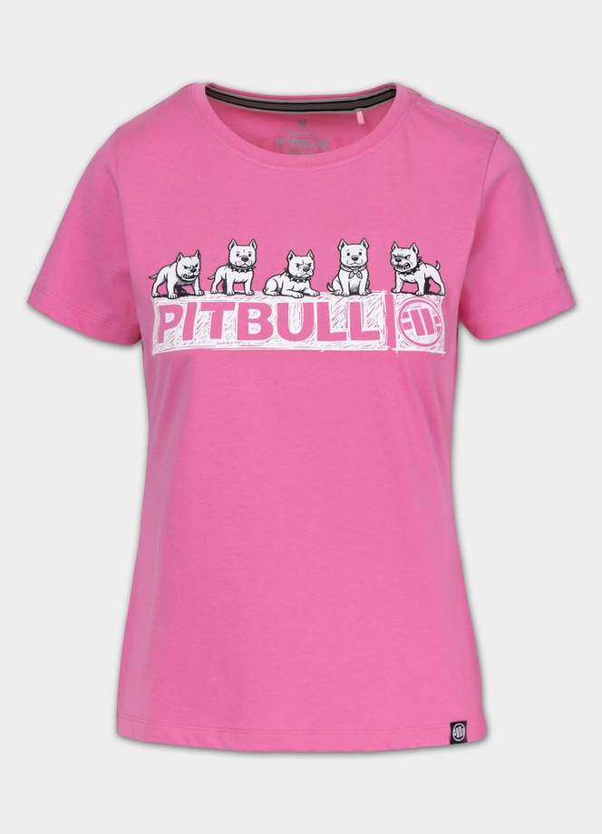 Koszulka t-shirt damska Pit Bull Pitbull Softbite różówa