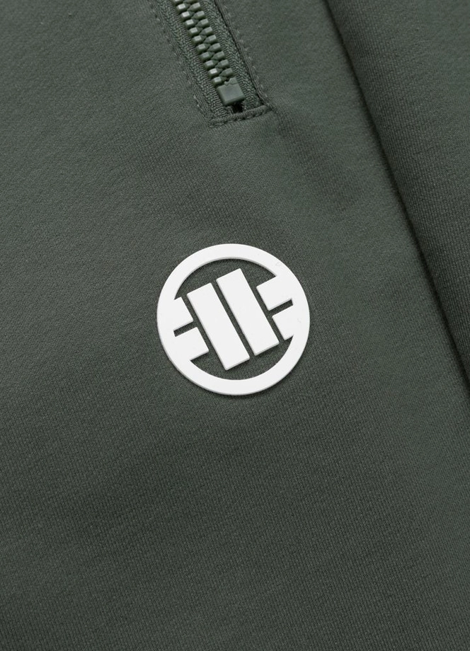 Spodenki szorty dresowe męskie Pitbull Nugget Small Logo zielone