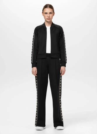 Komplet dresowy damski Pitbull Verona Wide Leg czarny