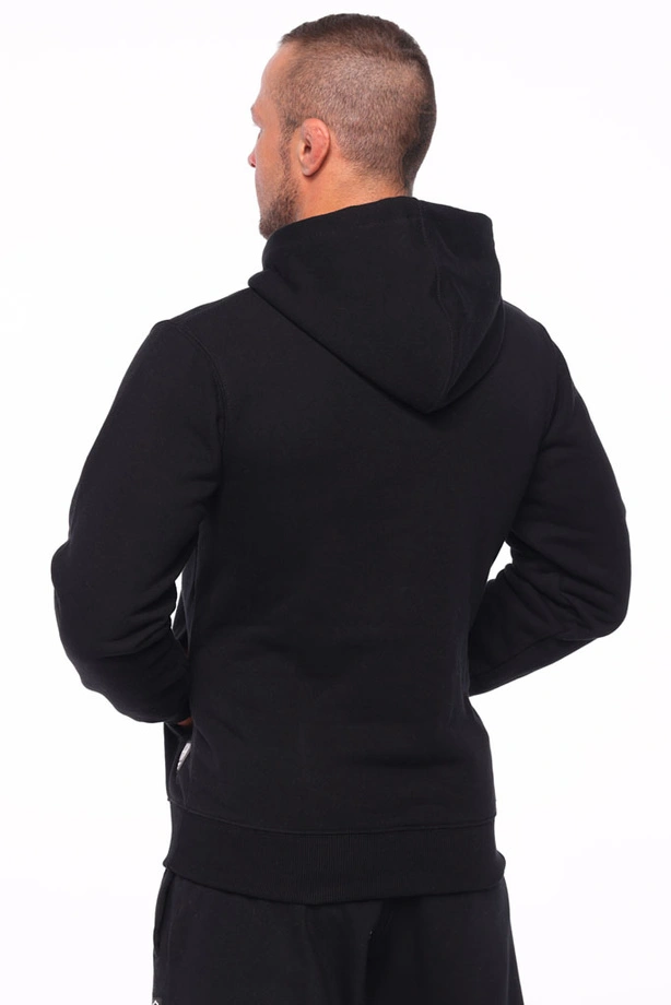 Bluza z kapturem Octagon Small Logo czarna