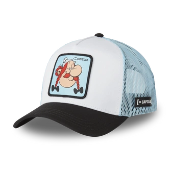 Czapka z daszkiem Capslab Obelix biało/niebiesko/czarna