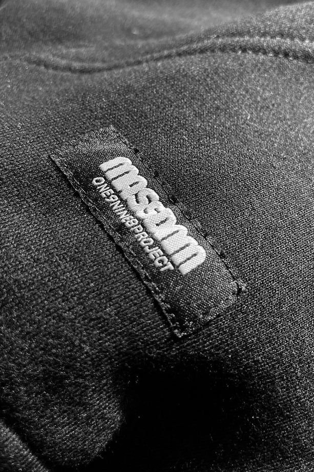 Bluza męska Mass Dnm Signature Patch Baseball czarna