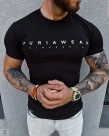 Koszulka męska t-shirt FURIA Since Basic czarna