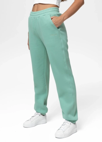 Spodnie dresowe damskie Pit Bull Tulla miętowe