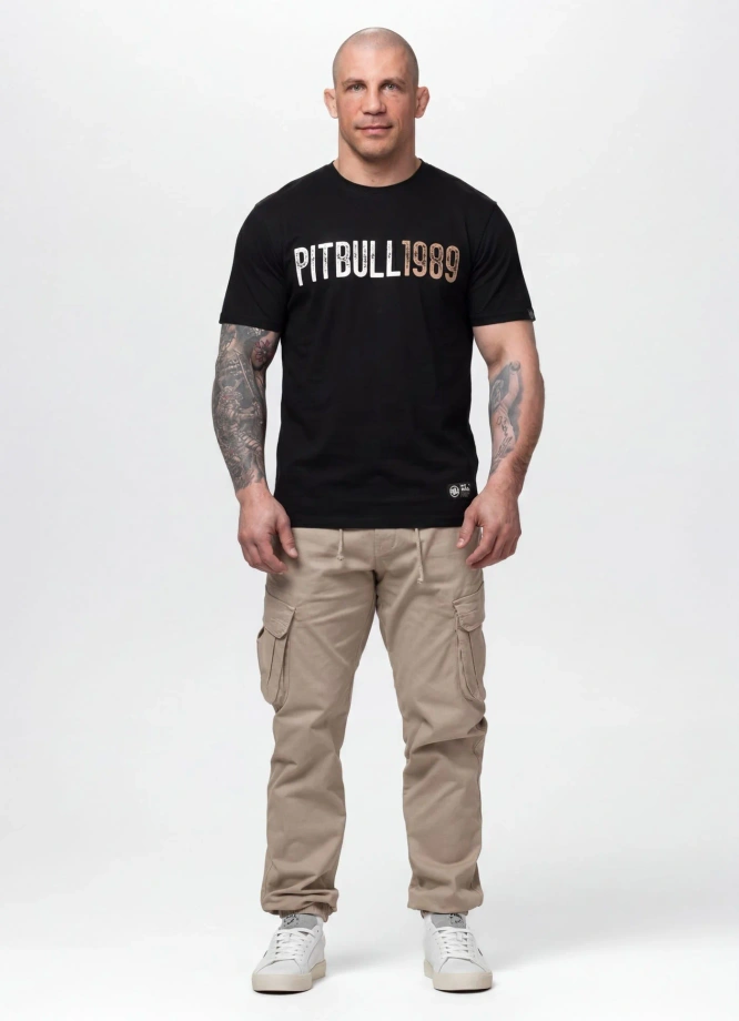 Koszulka męska T-Shirt Pit Bull Beach Boy czarna