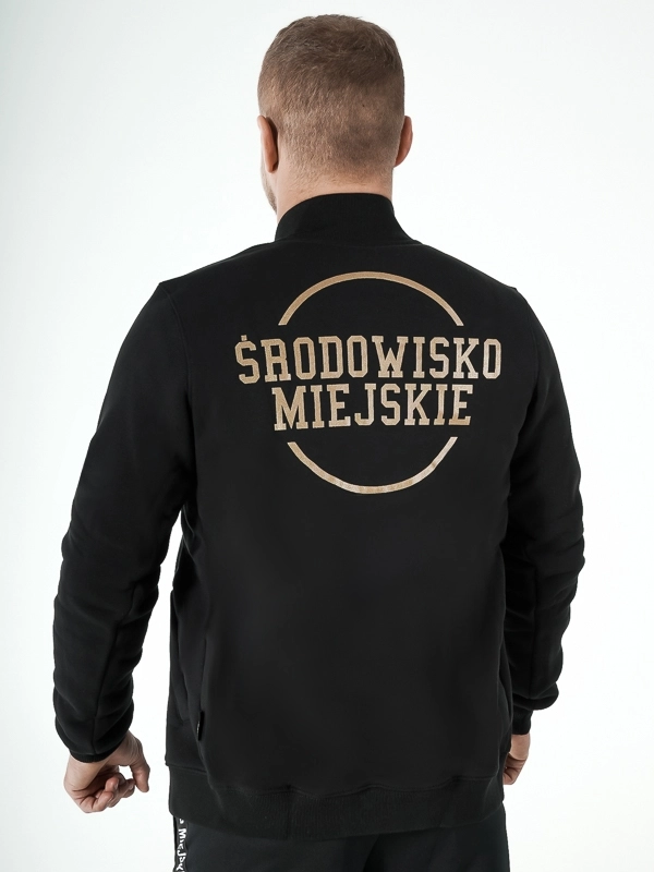 Bluza męska Bejsbolówka Środowisko Miejskie Classic czarna