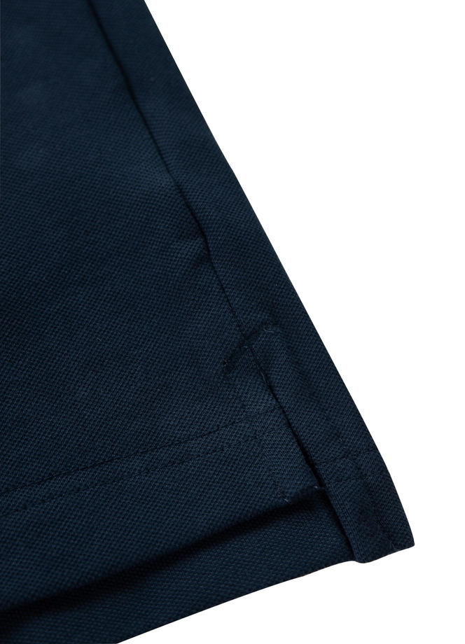 Koszulka męska Polo Pitbull Pique Stripes Regular granatowa