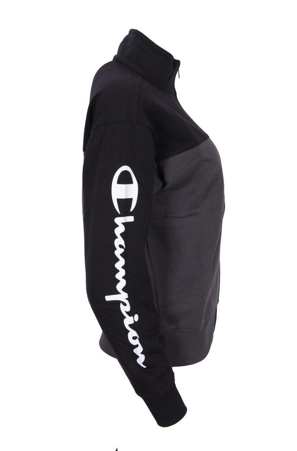 Komplet dresowy damski Champion Classic crewneck black/grey