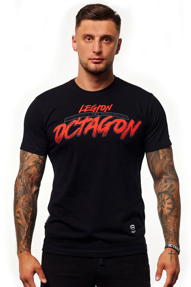 Koszulka męska T-shirt Octagon No Mercy czarna