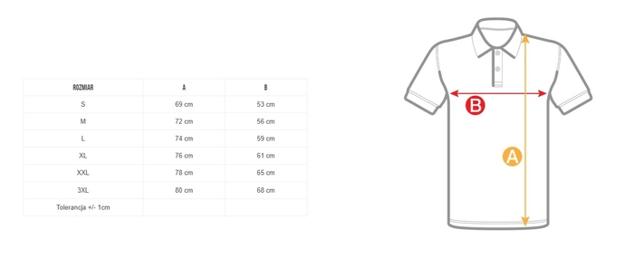 Koszulka męska Polo Pit Bull Pitbull Pique Regular czarno/czarna