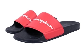 Klapki kąpielowe Champion Slide Varsity black/red