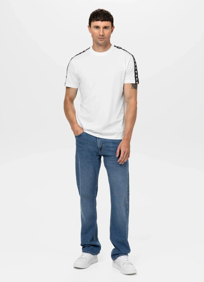 Koszulka męska T-Shirt Pitbull Tape Nugget biała