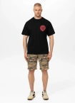 Koszulka męska T-Shirt oversize Pitbull Graffiti Loose Fit czarna
