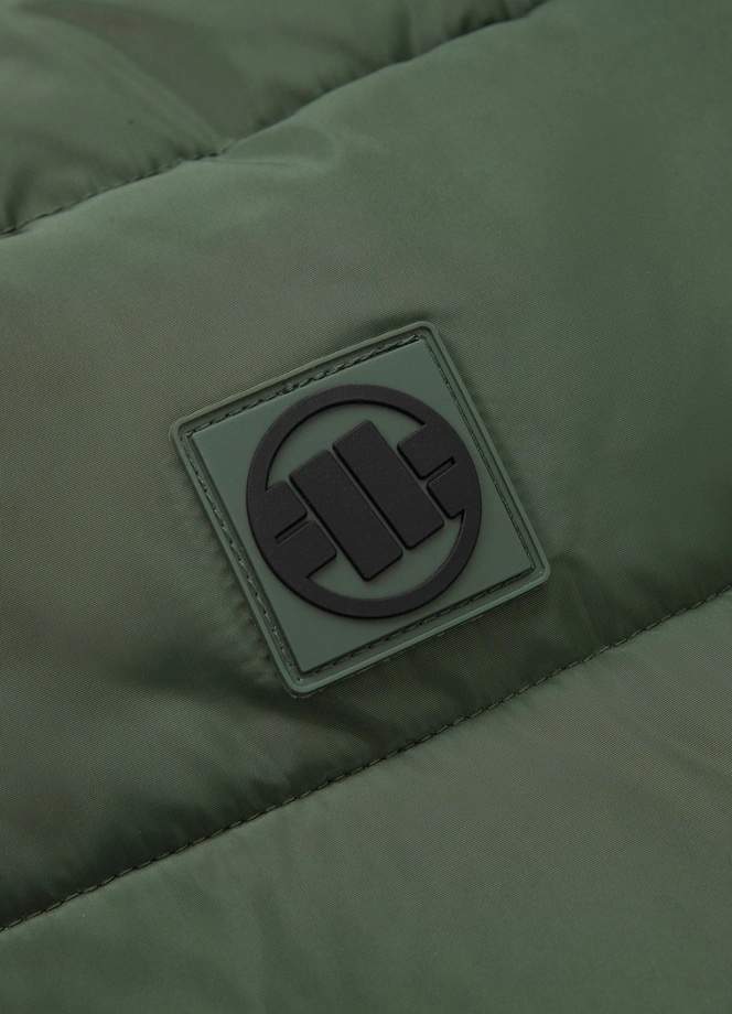 Kurtka zimowa męska Pit Bull Airway V 24 Hooded Jacket zielona