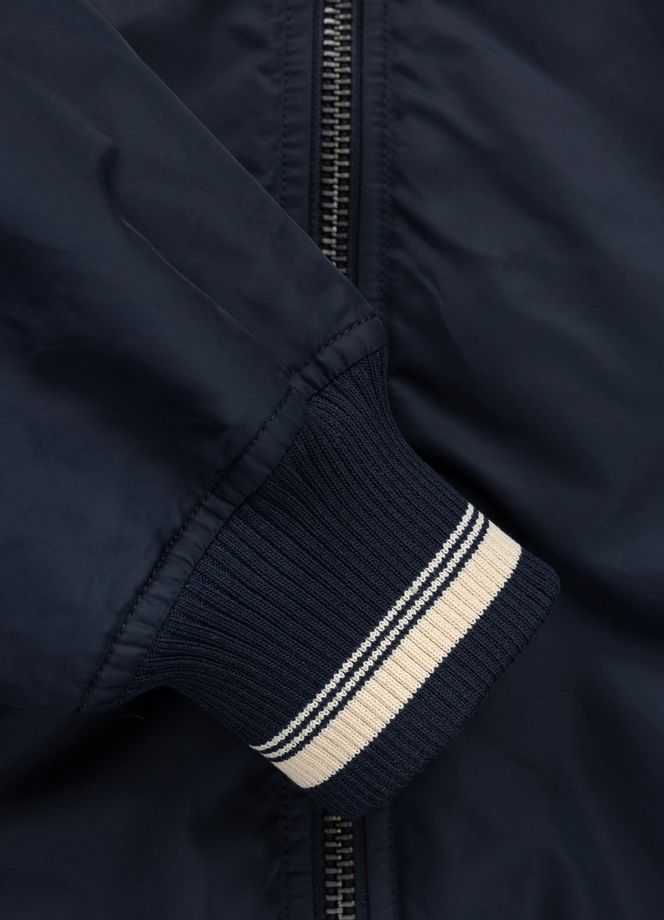 Kurtka męska przejściowa bejsbolówka Pit Bull Detroit granatowa