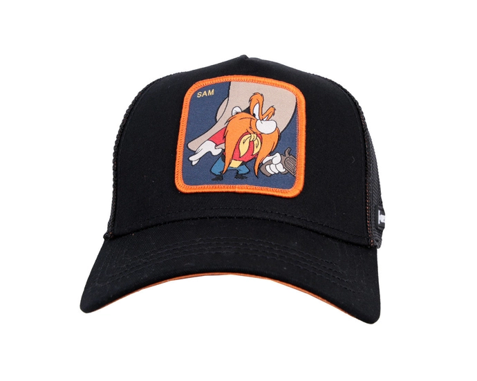 Czapka z daszkiem Capslab Looney Tunes Sam czarna
