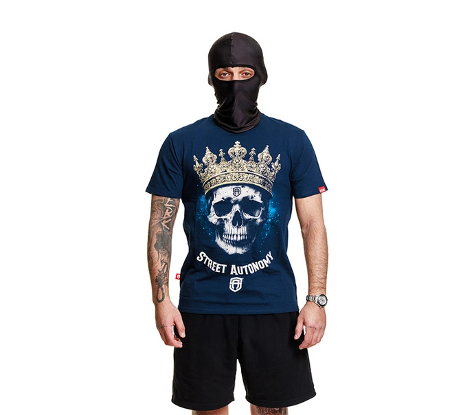 Koszulka męska t-shirt Street Autonomy Kings granatowa