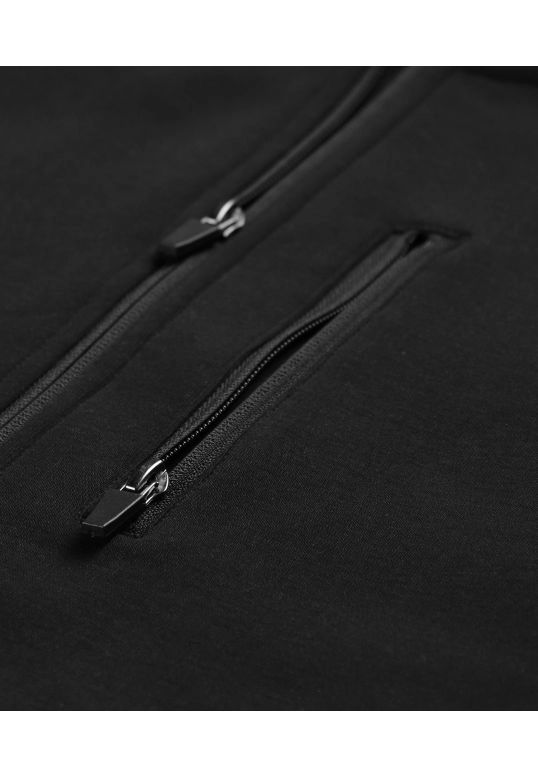 Bluza męska rozpinana z kapturem Prosto Tech Zip Speedy czarna