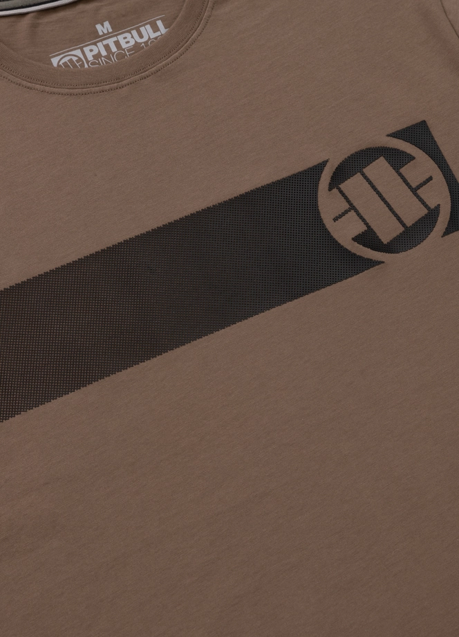 Koszulka męska T-Shirt Pit Bull Pitbull Casino III 25 ciemno brązowa