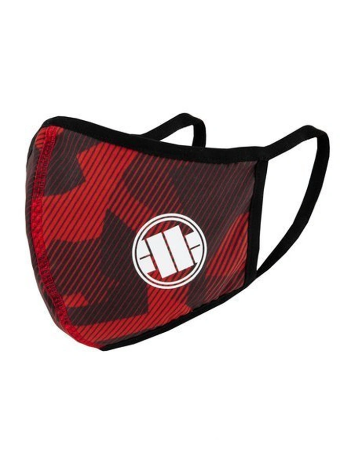 Maseczka ochronna Pitbull Weast Coast Mask Camo red