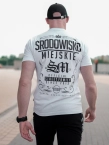 Koszulka męska t-shirt Środowisko Miejskie Theme biała/czarna