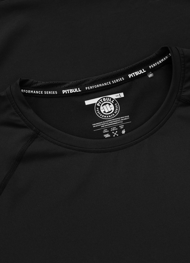 Koszulka męska Longsleeve Pit Bull Performance Pro+ Runway czarna