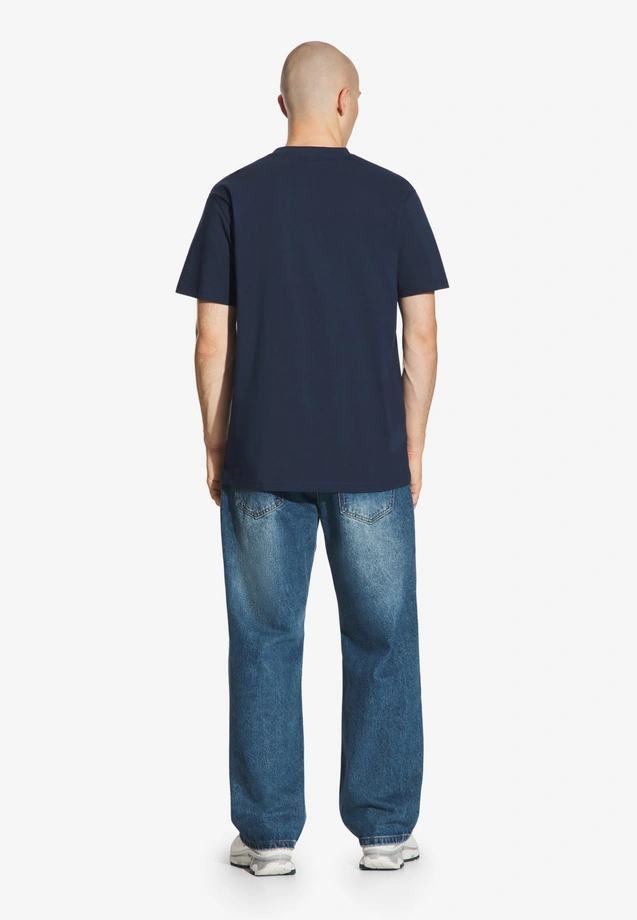 Koszulka męska t-shirt Prosto Biglog granatowa