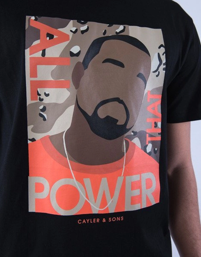 Koszulka T-shirt Cayler & Sons Power Tee black