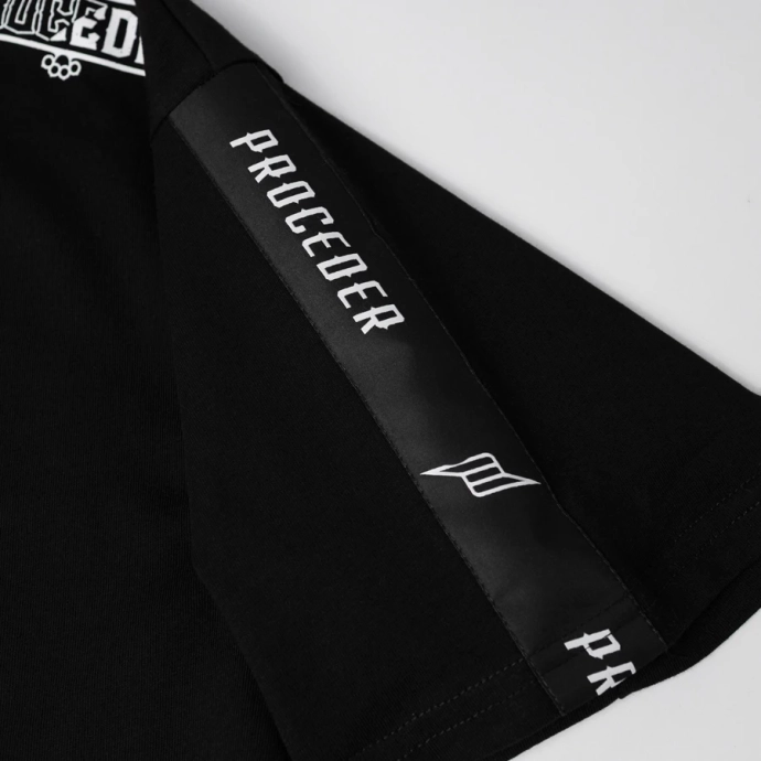 Koszulka męska T-shirt oversize Chada Proceder Tape czarna