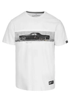 Koszulka męska T-Shirt Pitbull Devil's Deville biała