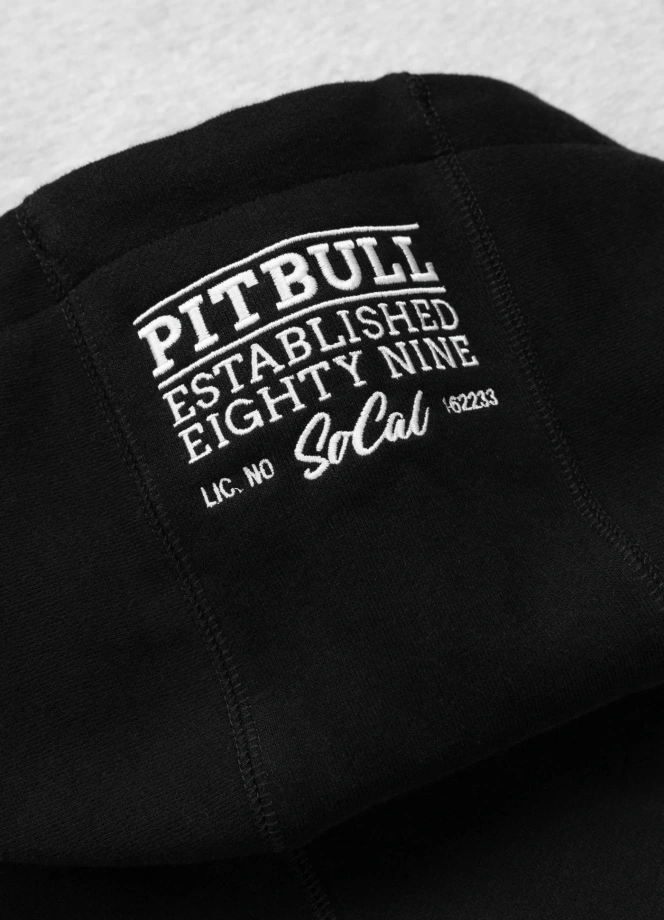 Bluza męska z kapturem Pit Bull Gibson czarno/szara