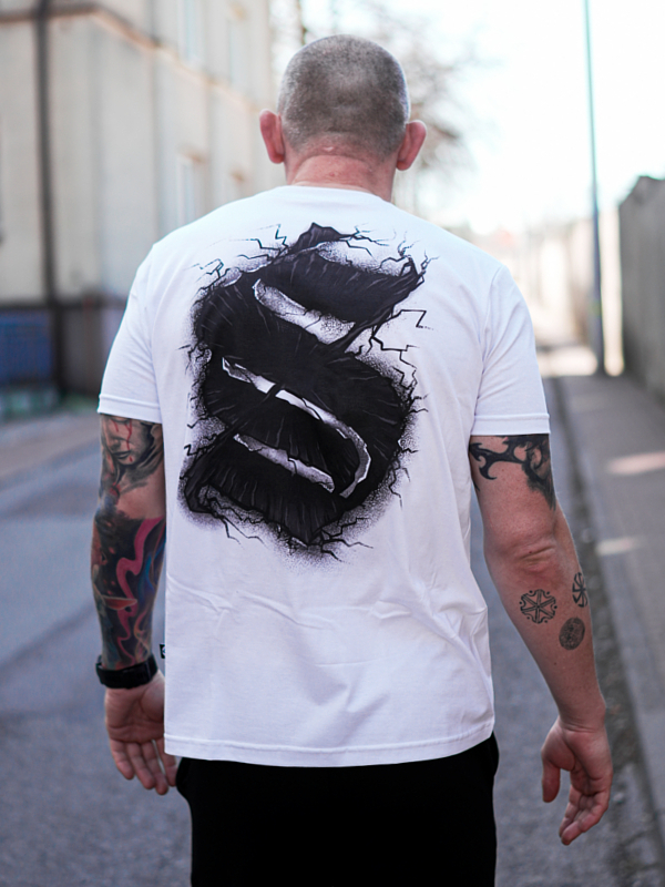 Koszulka męska t-shirt Środowisko Miejskie Split biała